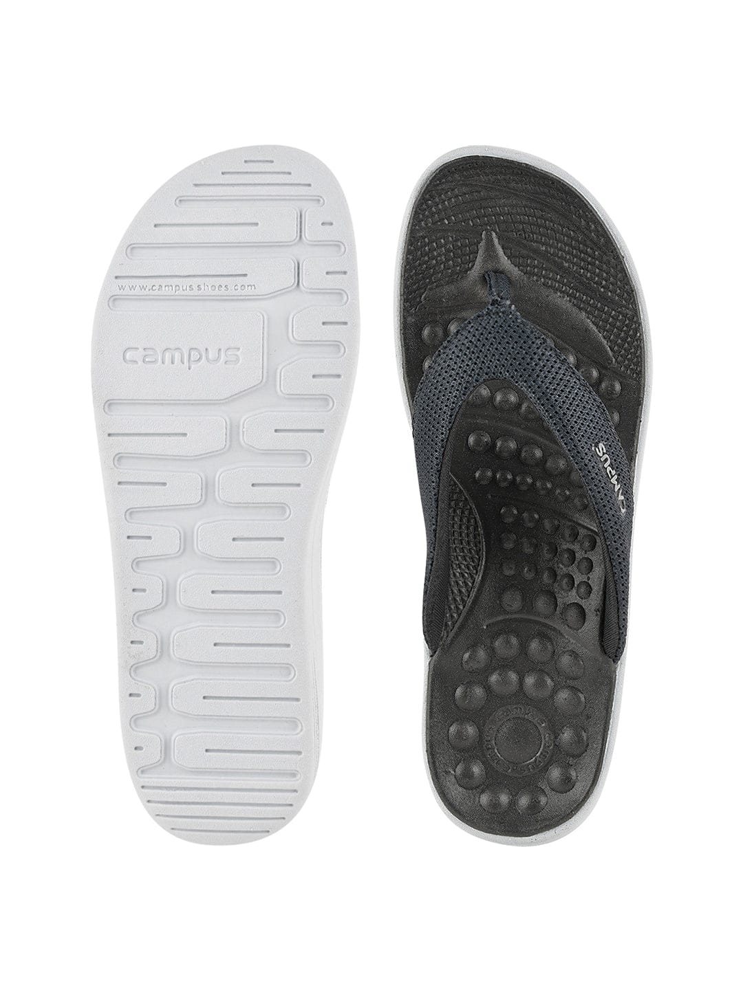 SL-411L-A Grey Women's Flip Flops - Image 4