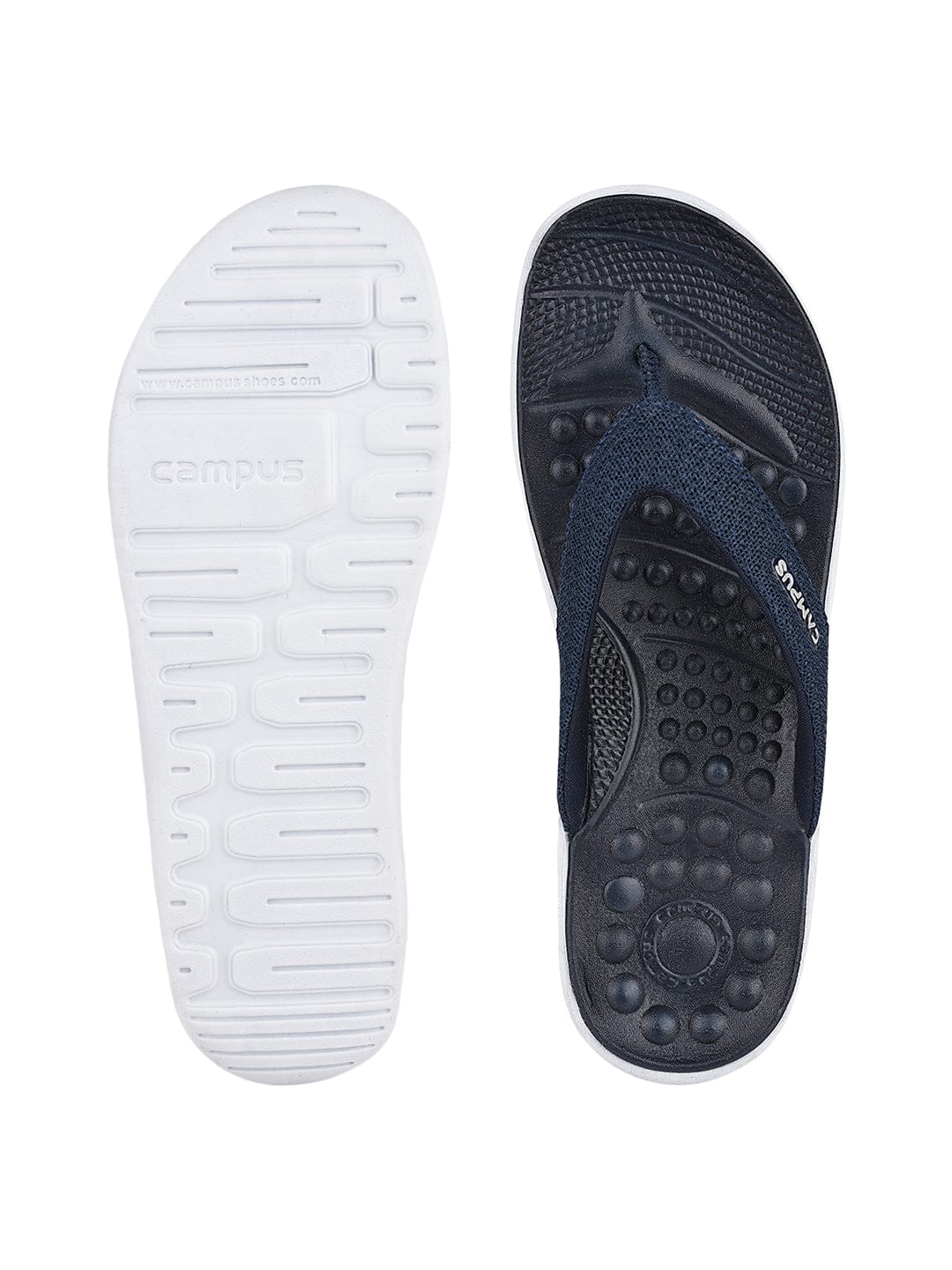 SL-411L-A Navy Women's Flip Flops - Image 4