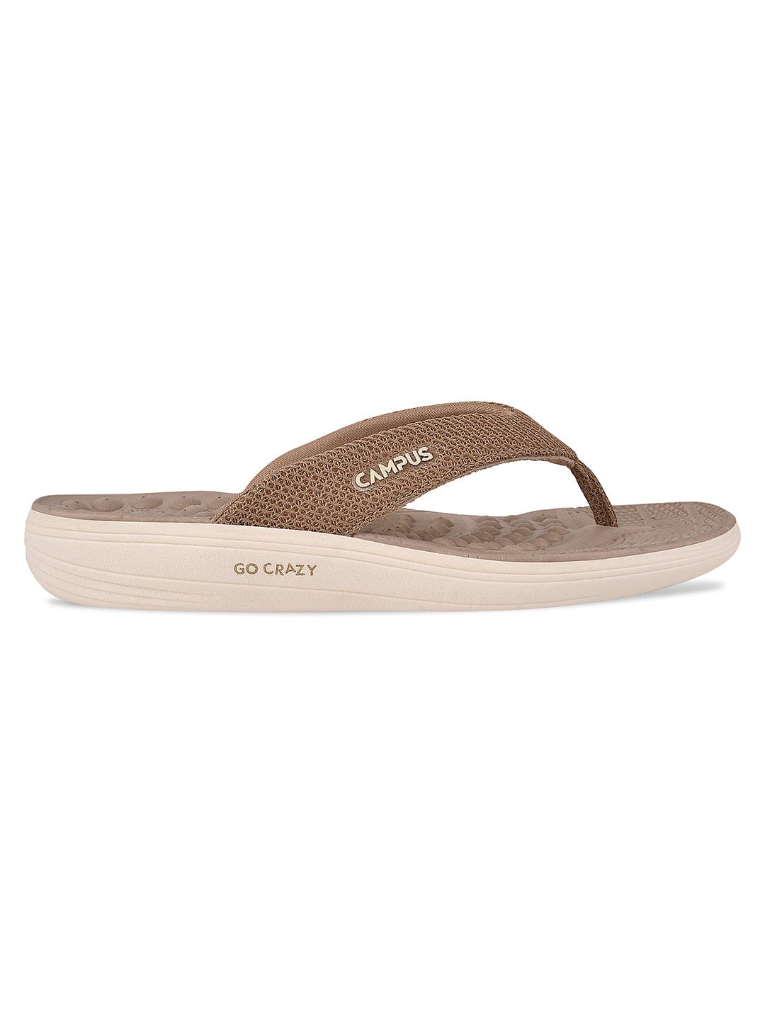 SL-411L Beige Women's Flip Flops - Image 2
