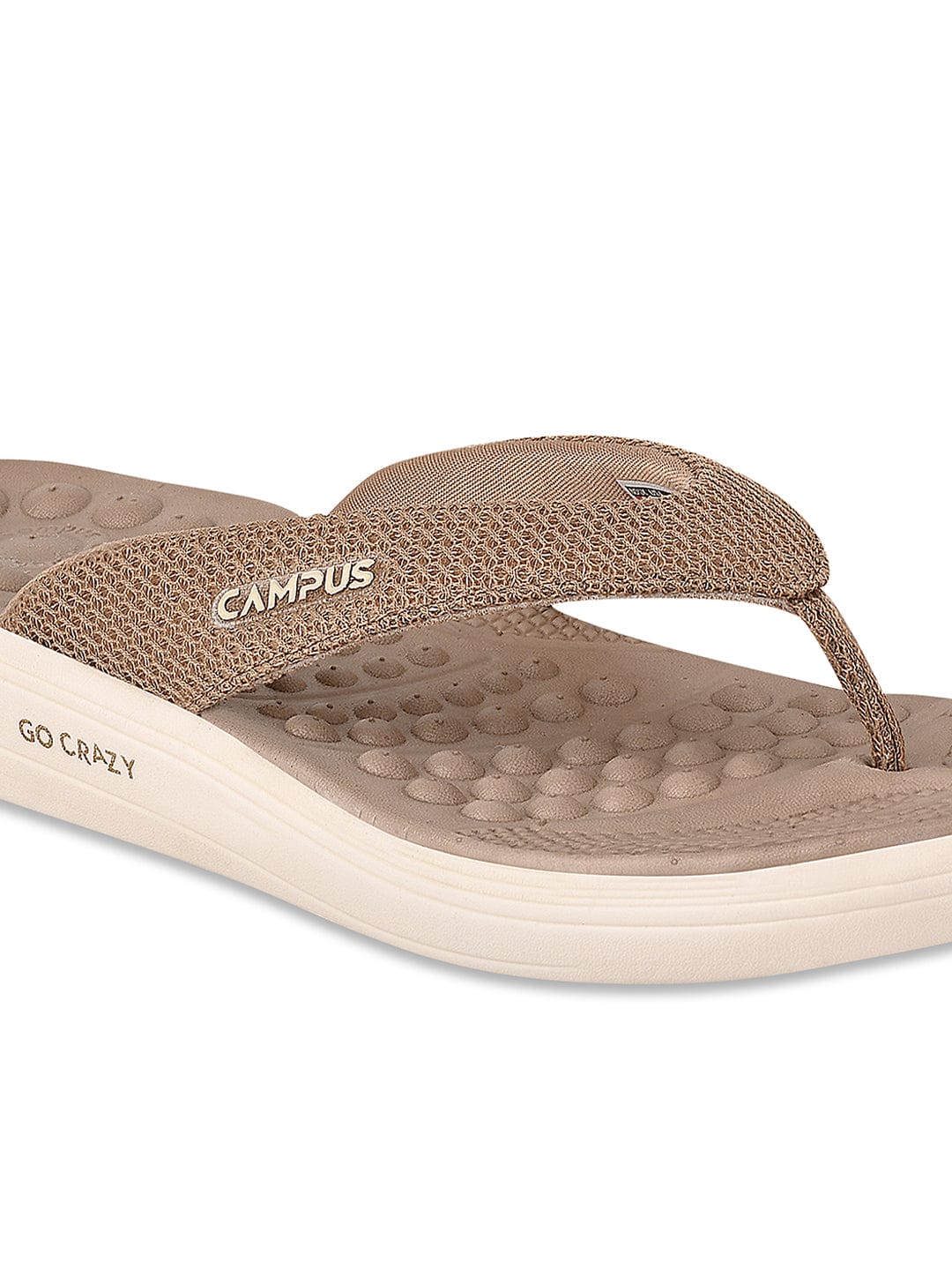 SL-411L Beige Women's Flip Flops - Image 5
