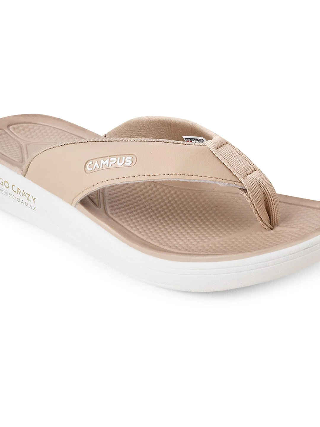 SL-418L Beige Women's Flip Flops - Image 5