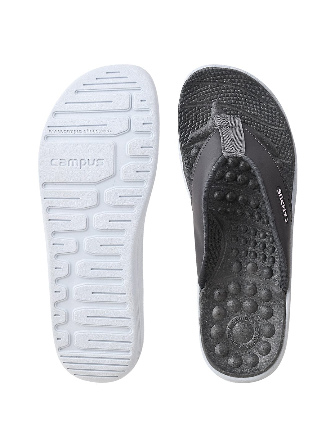 SL-418L Grey Women's Flip Flops - Image 4