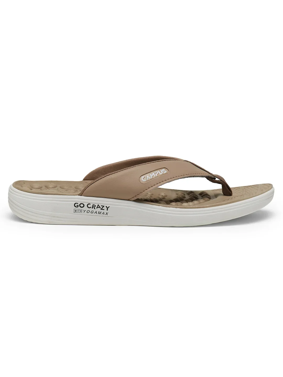 SL-418LA Beige Women's Flip Flops - Image 2