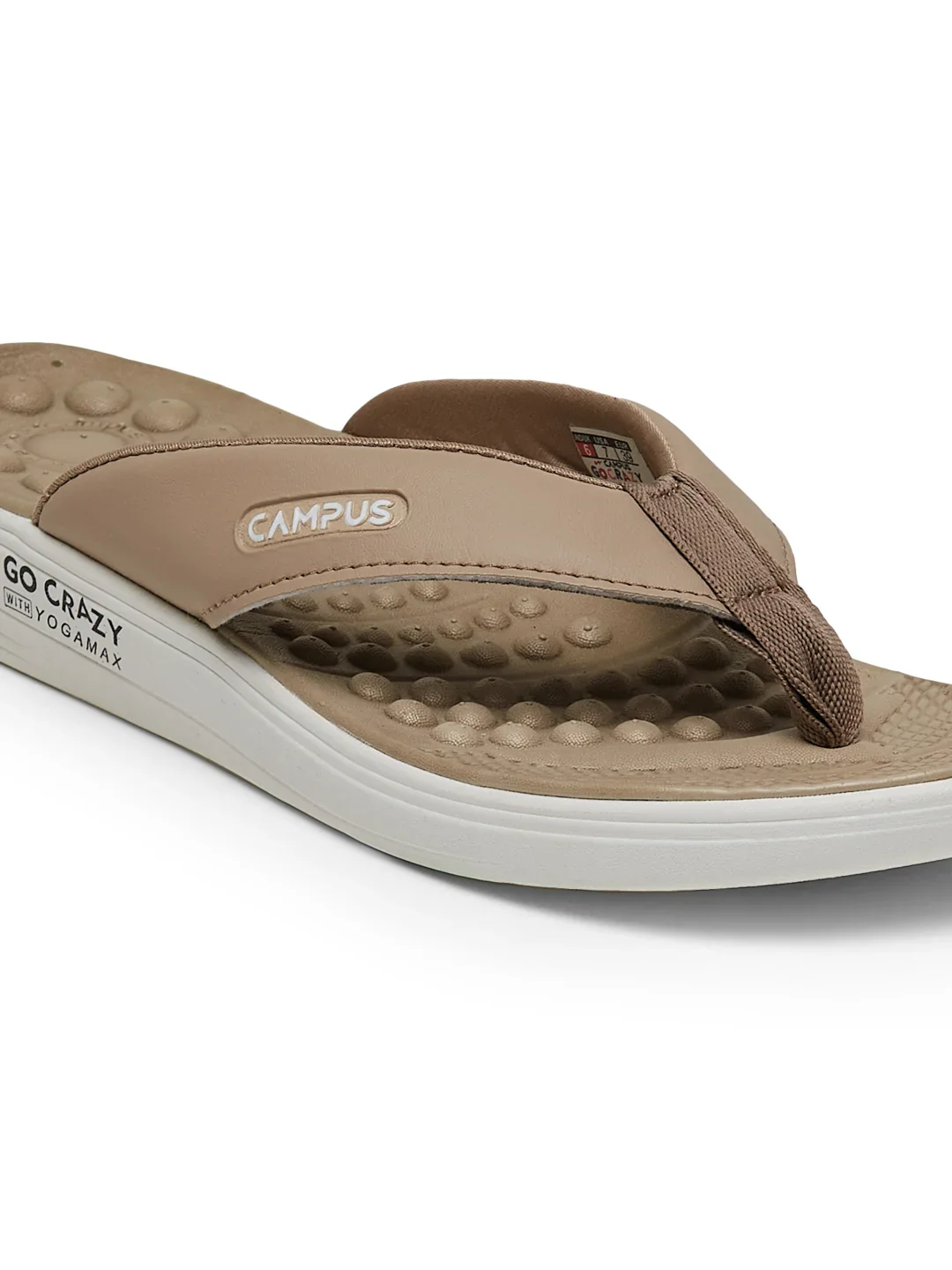 SL-418LA Beige Women's Flip Flops - Image 8
