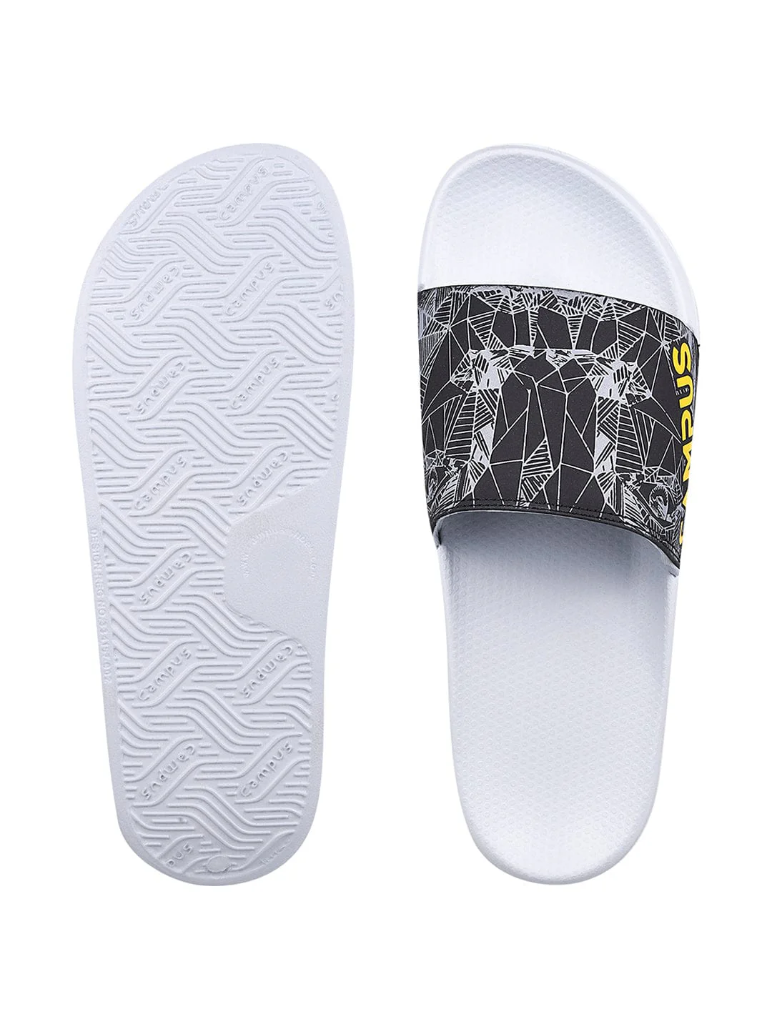 SL-423 Black Men's Slides - Image 4
