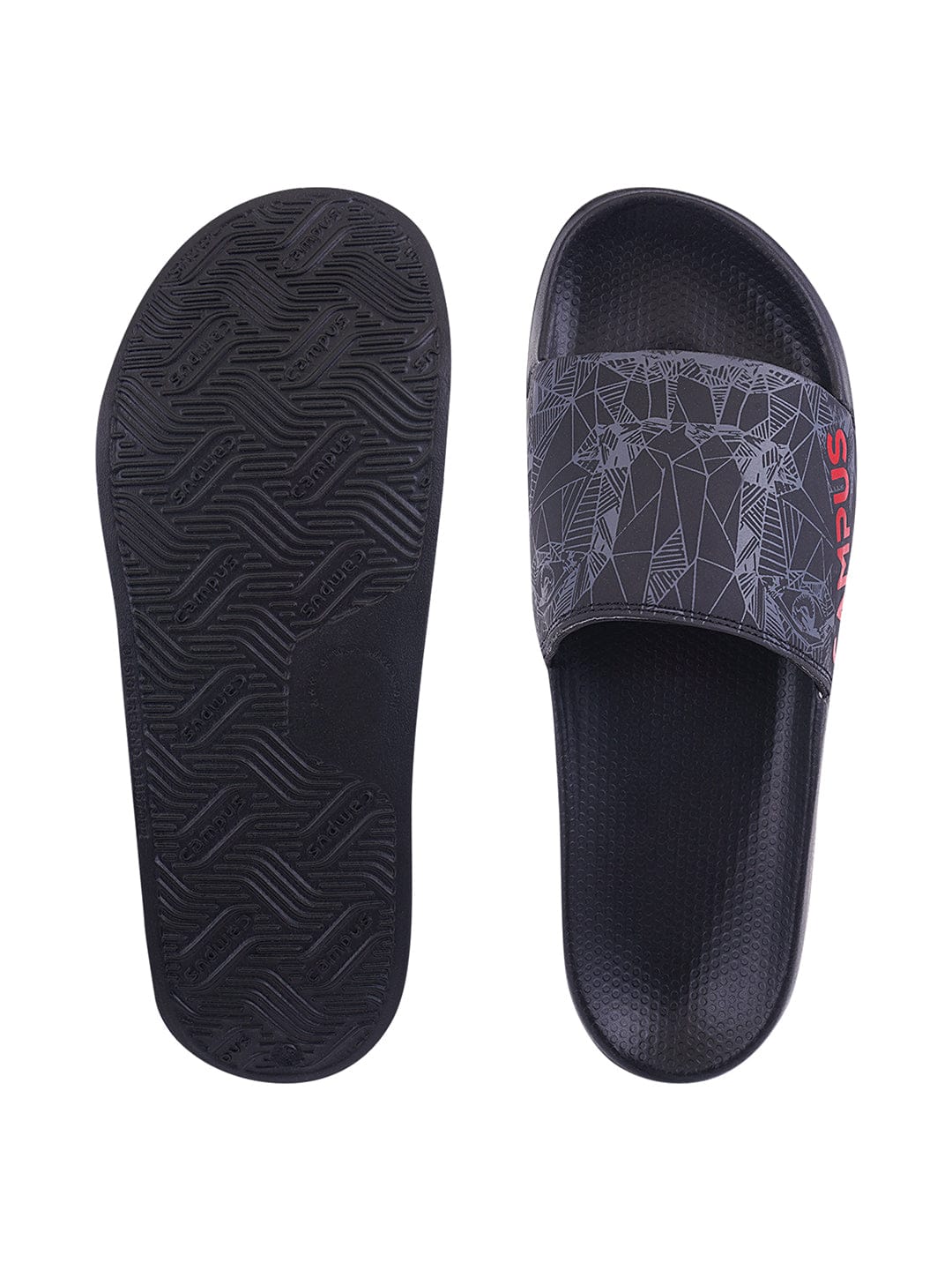 SL-423 Black Men's Slider - Image 4