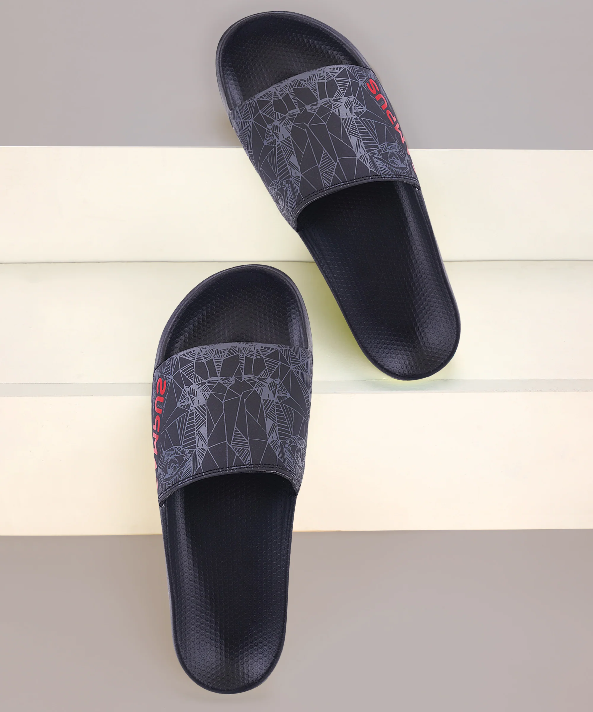 SL-423 Black Men's Slider - Image 5