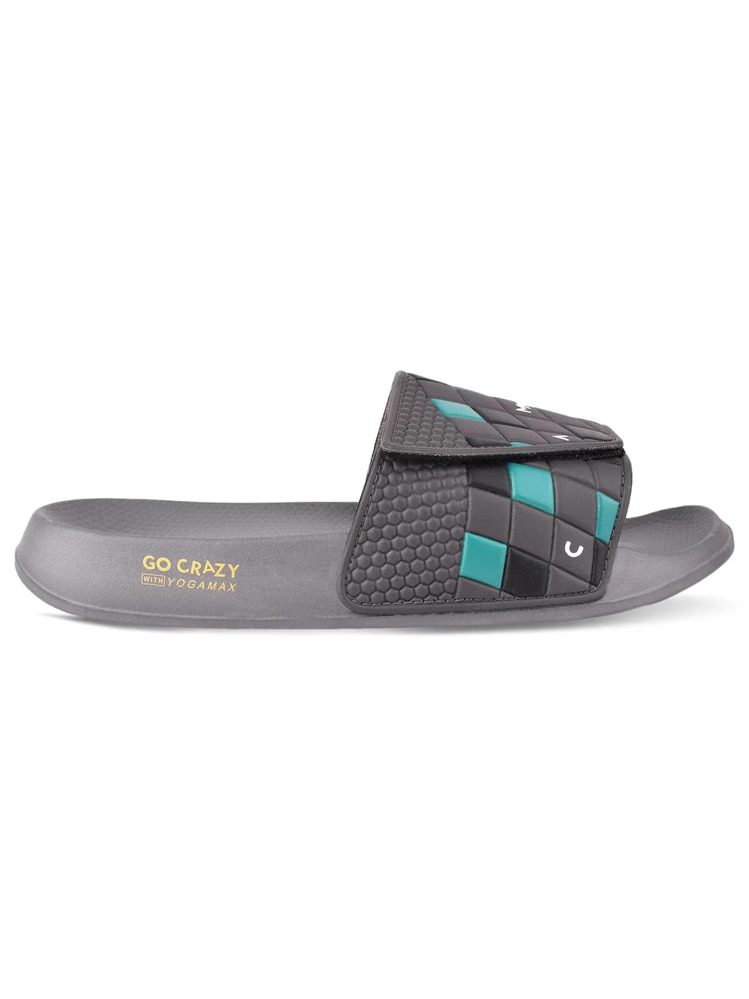 SL-425 Grey Men's Slides - Image 2