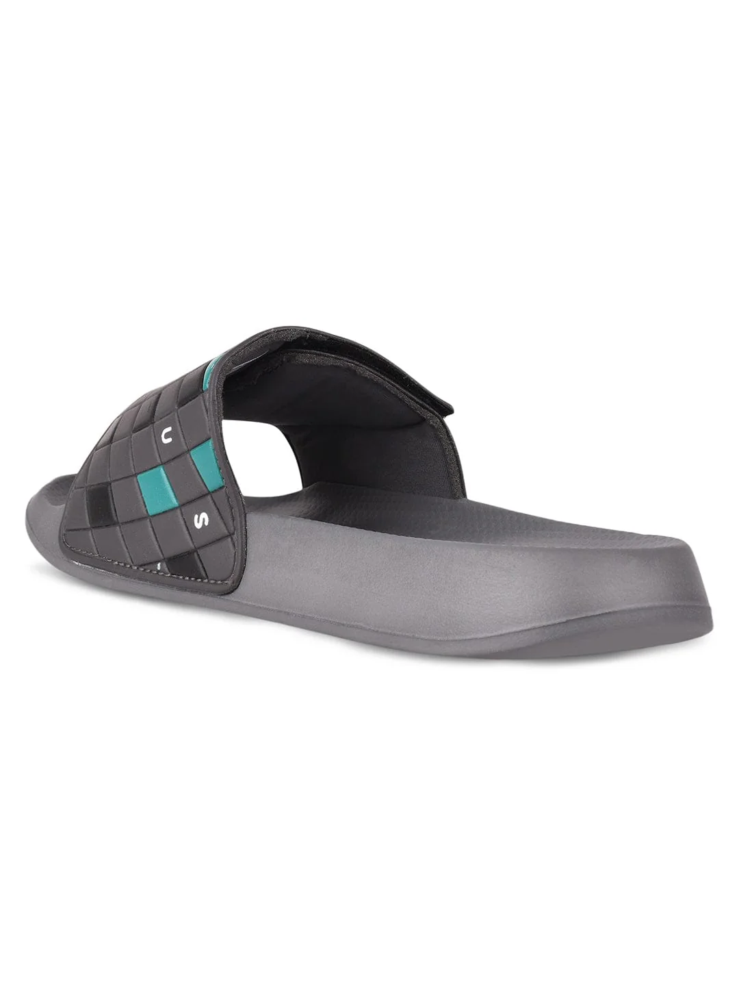 SL-425 Grey Men's Slides - Image 3