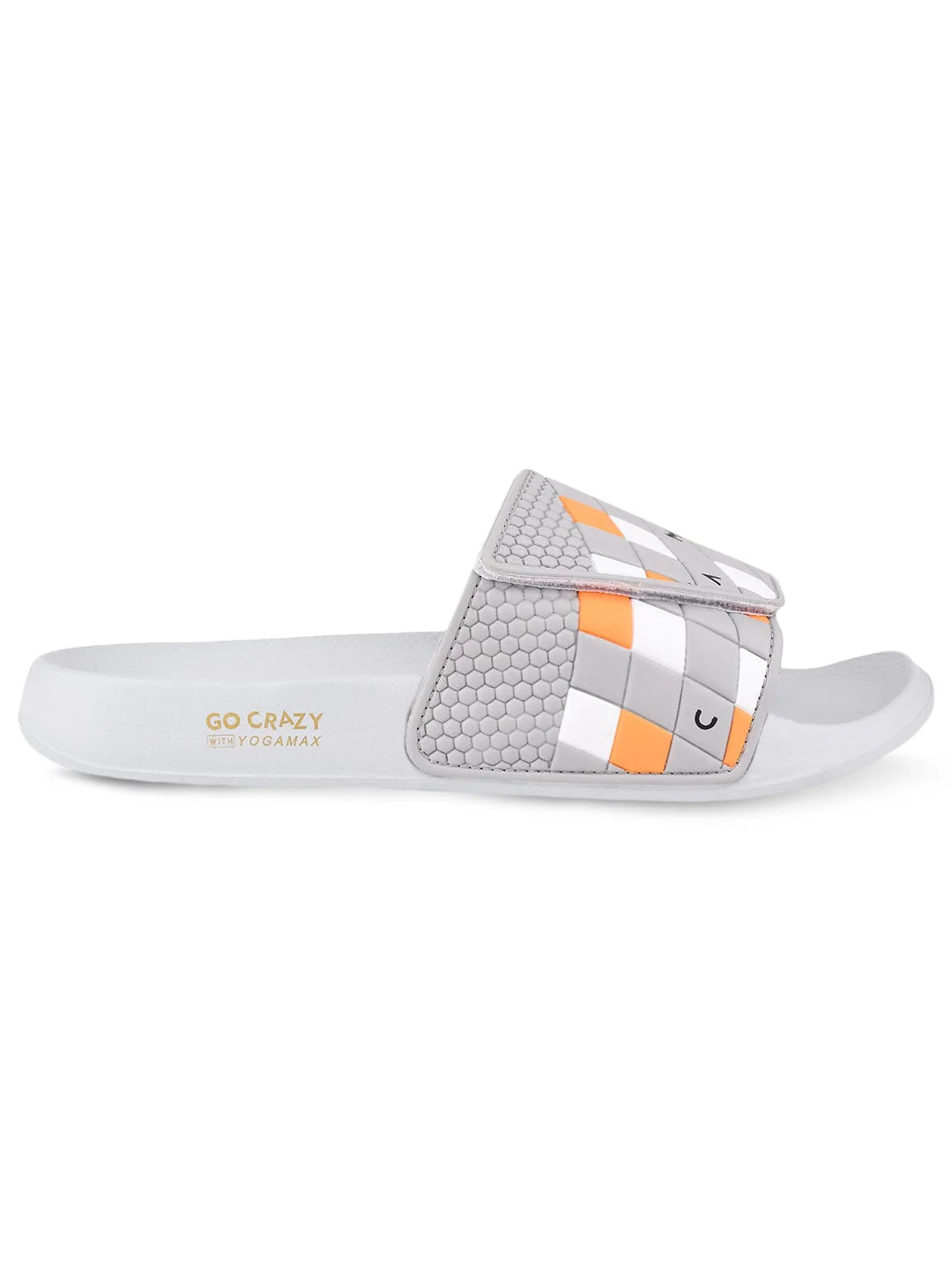 SL-425 Grey Men's Slides - Image 2
