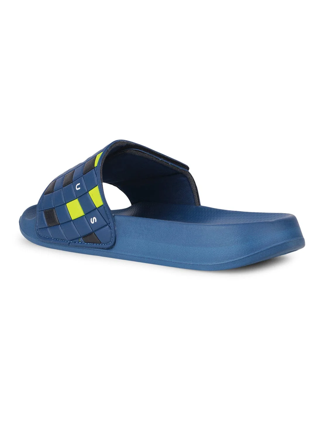 SL-425 Blue Men's Slides - Image 3