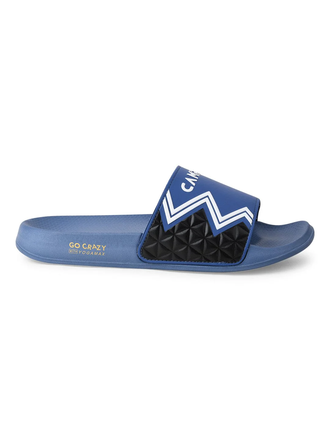 SL-427 Blue Men's Slides - Image 2