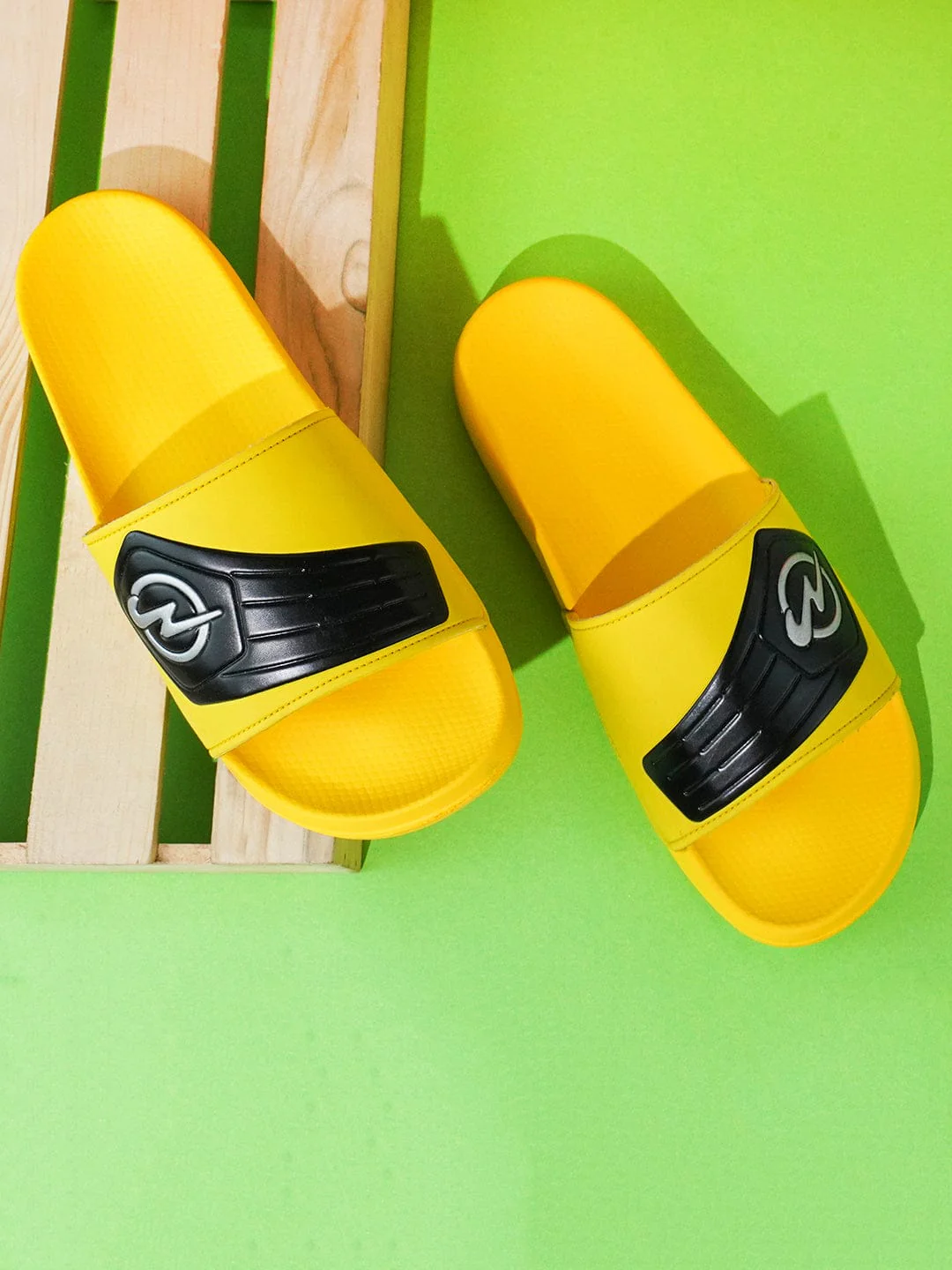 SL-429 Gold Men's Slides - Image 5