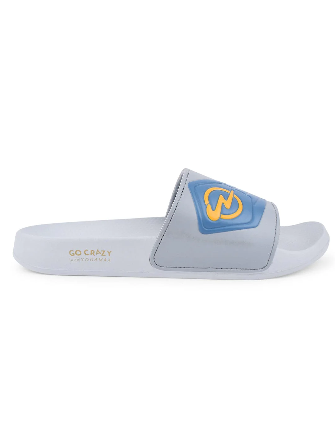 SL-429 Grey Men's Slides - Image 2