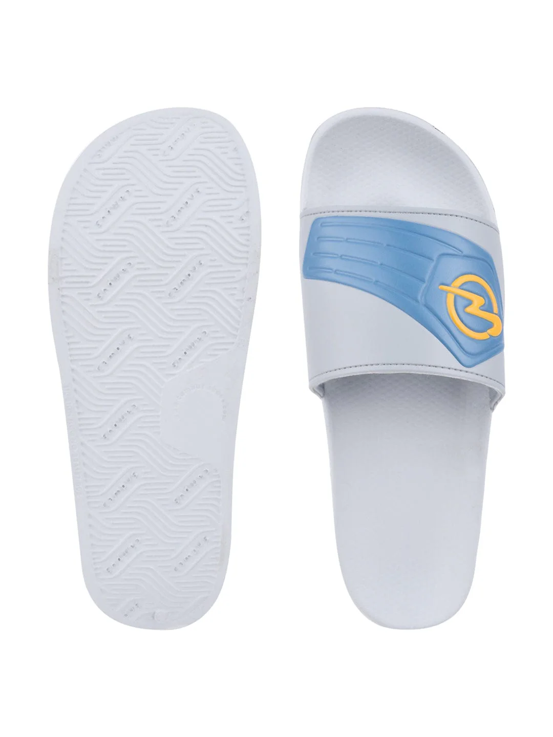 SL-429 Grey Men's Slides - Image 4