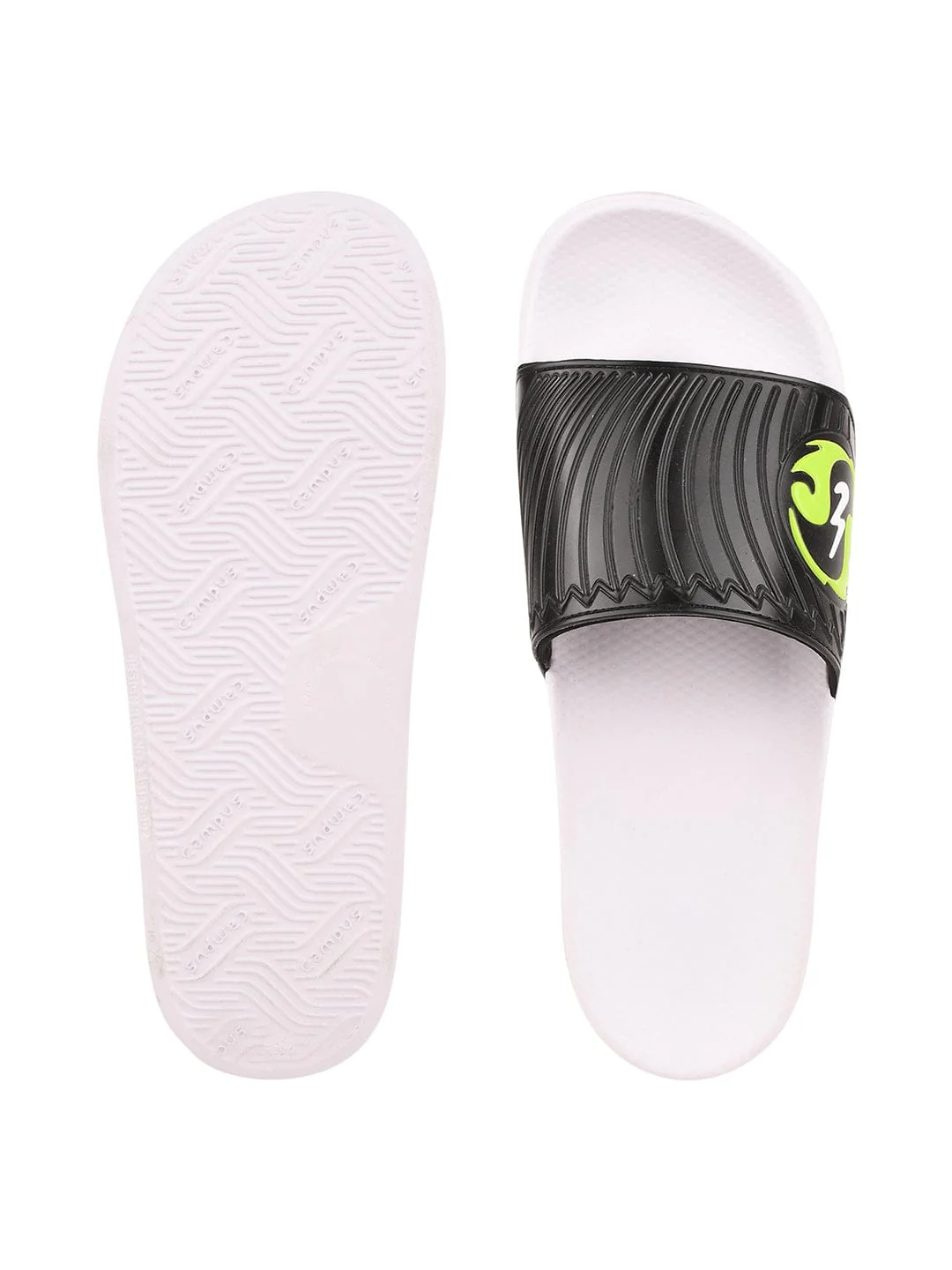SL-430 Black Men's Slides - Image 4