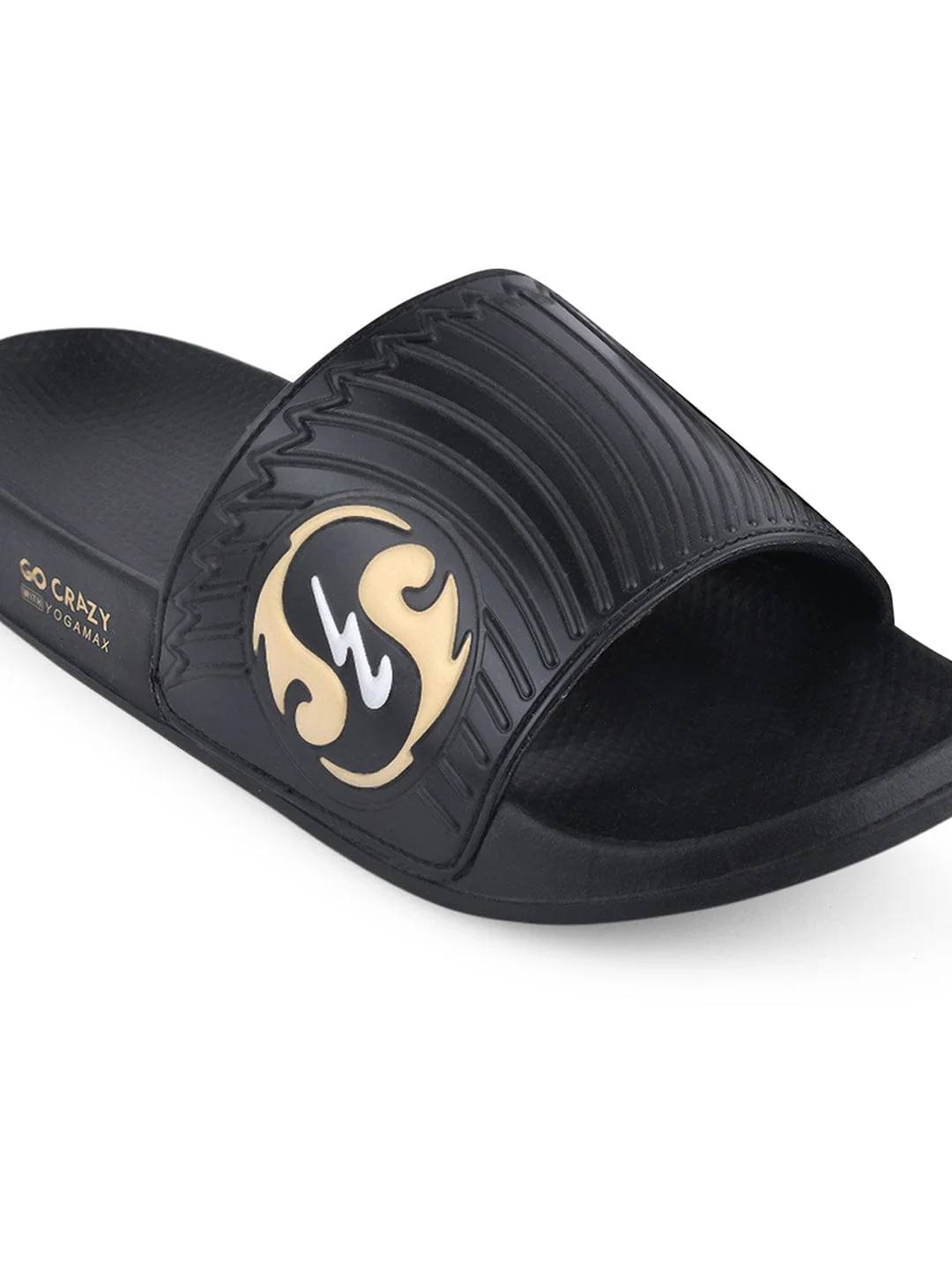 SL-430 Black Men's Slides - Image 5