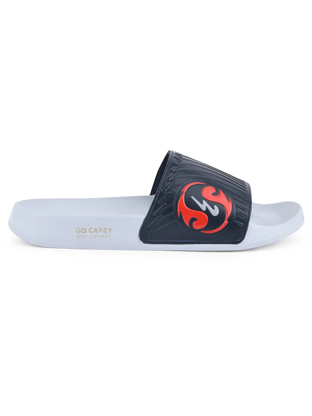 SL-430 Blue Men's Slides - Image 2