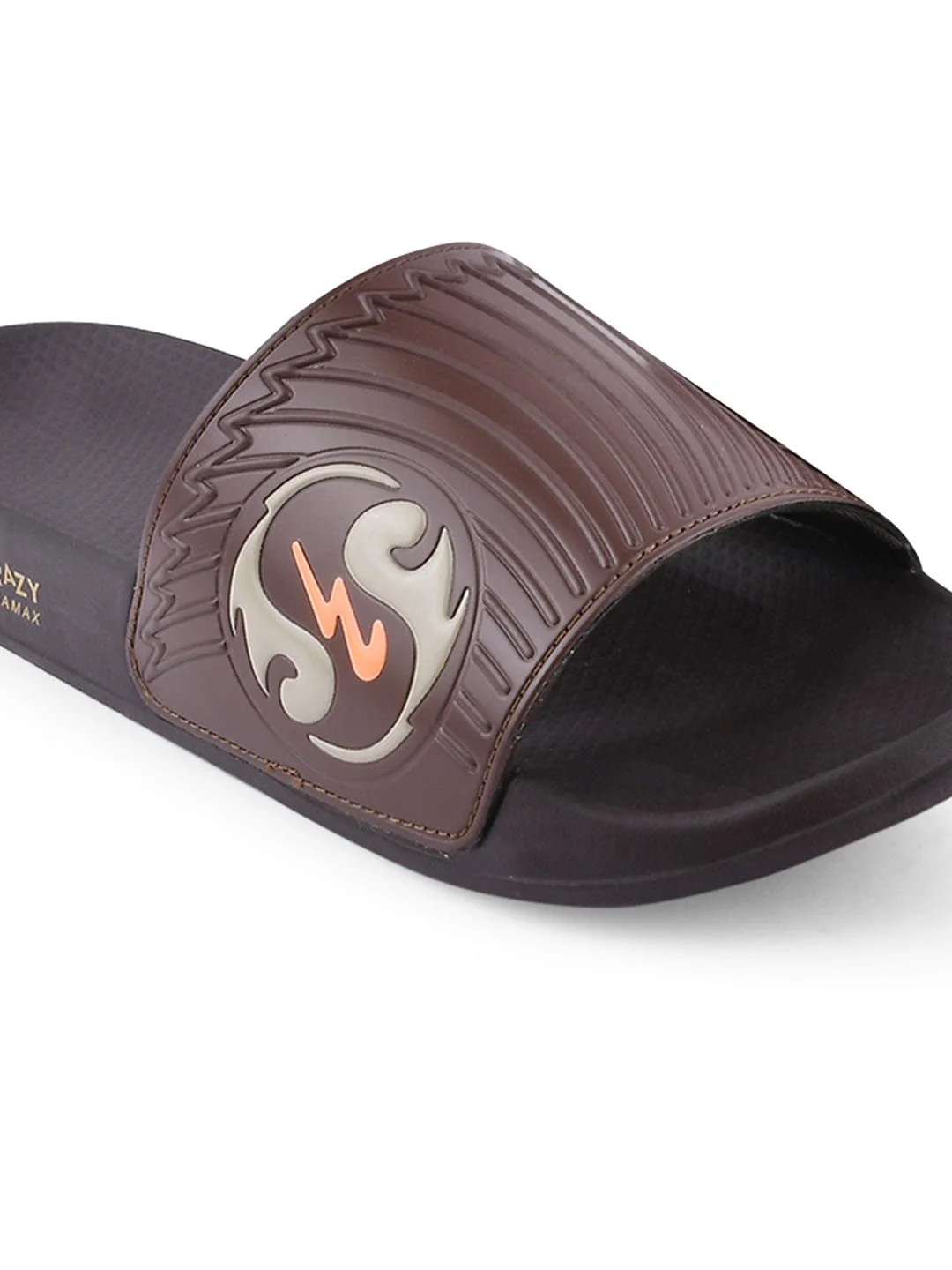 SL-430 Brown Men's Slides - Image 5