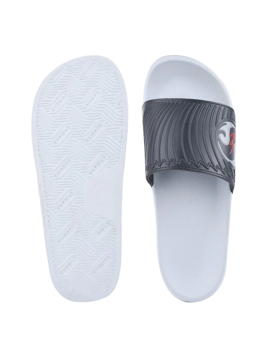 SL-430 Grey Men's Slides - Image 4