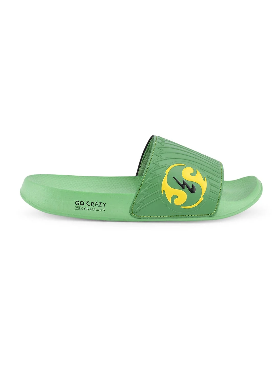SL-430 Green Men's Slides - Image 2