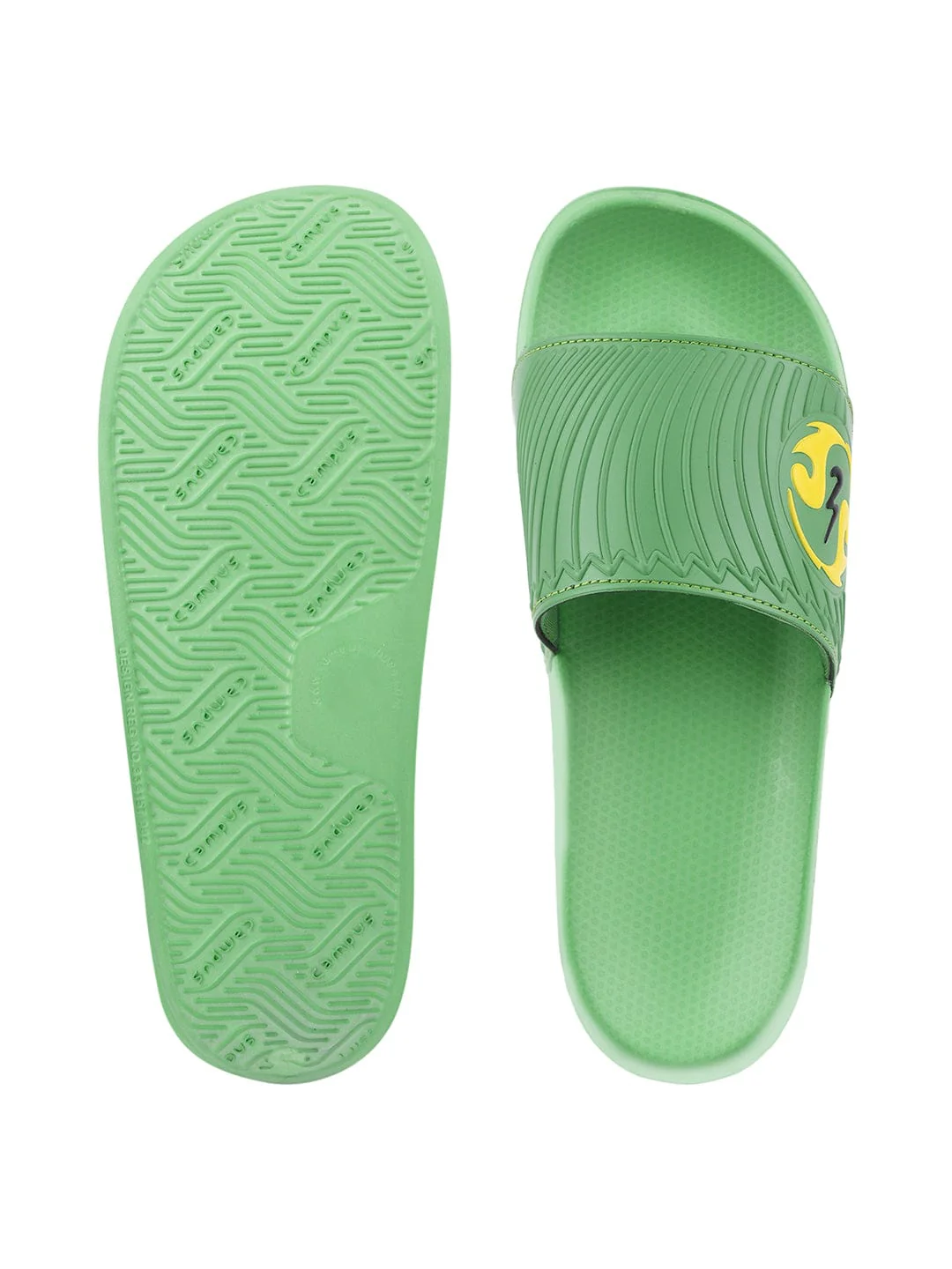 SL-430 Green Men's Slides - Image 4