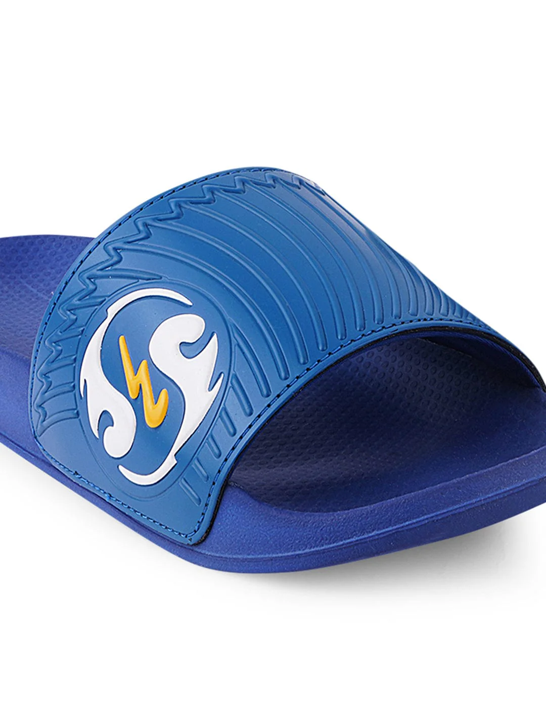 SL-430 Blue Men's Slides - Image 5