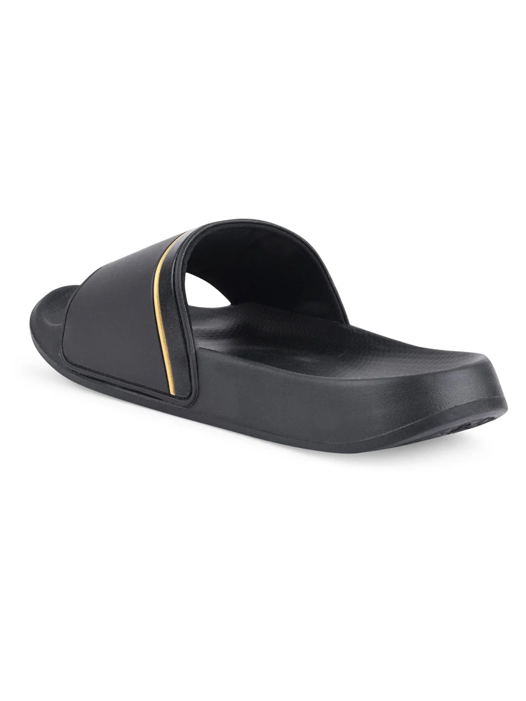 SL-431 Black Men's Slides - Image 3