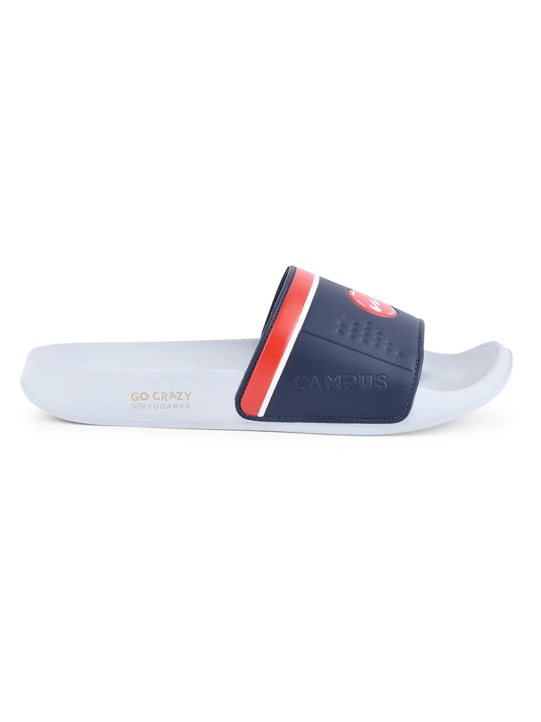 SL-431 Blue Men's Slides - Image 2