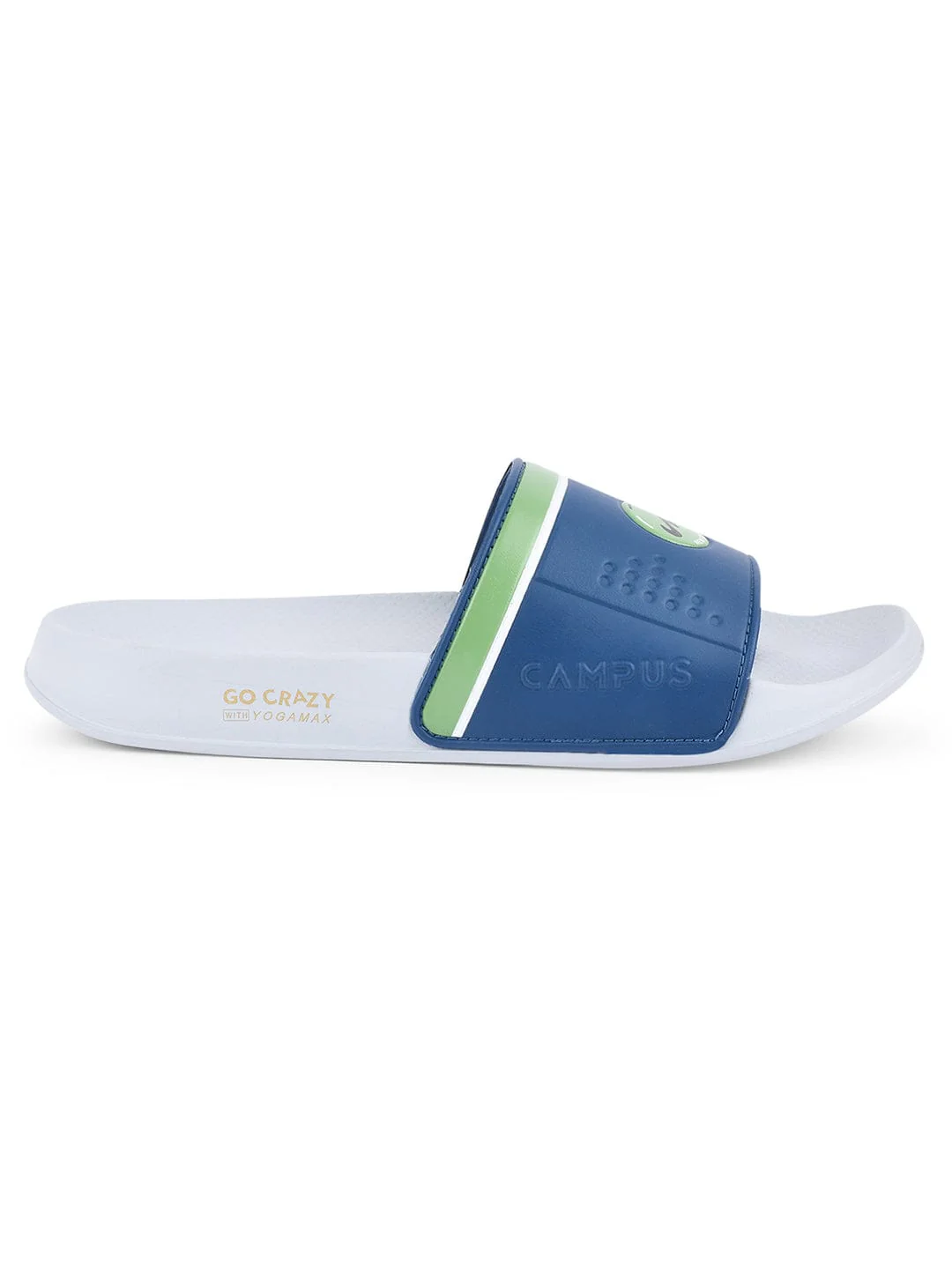 SL-431 Blue Men's Slides - Image 2