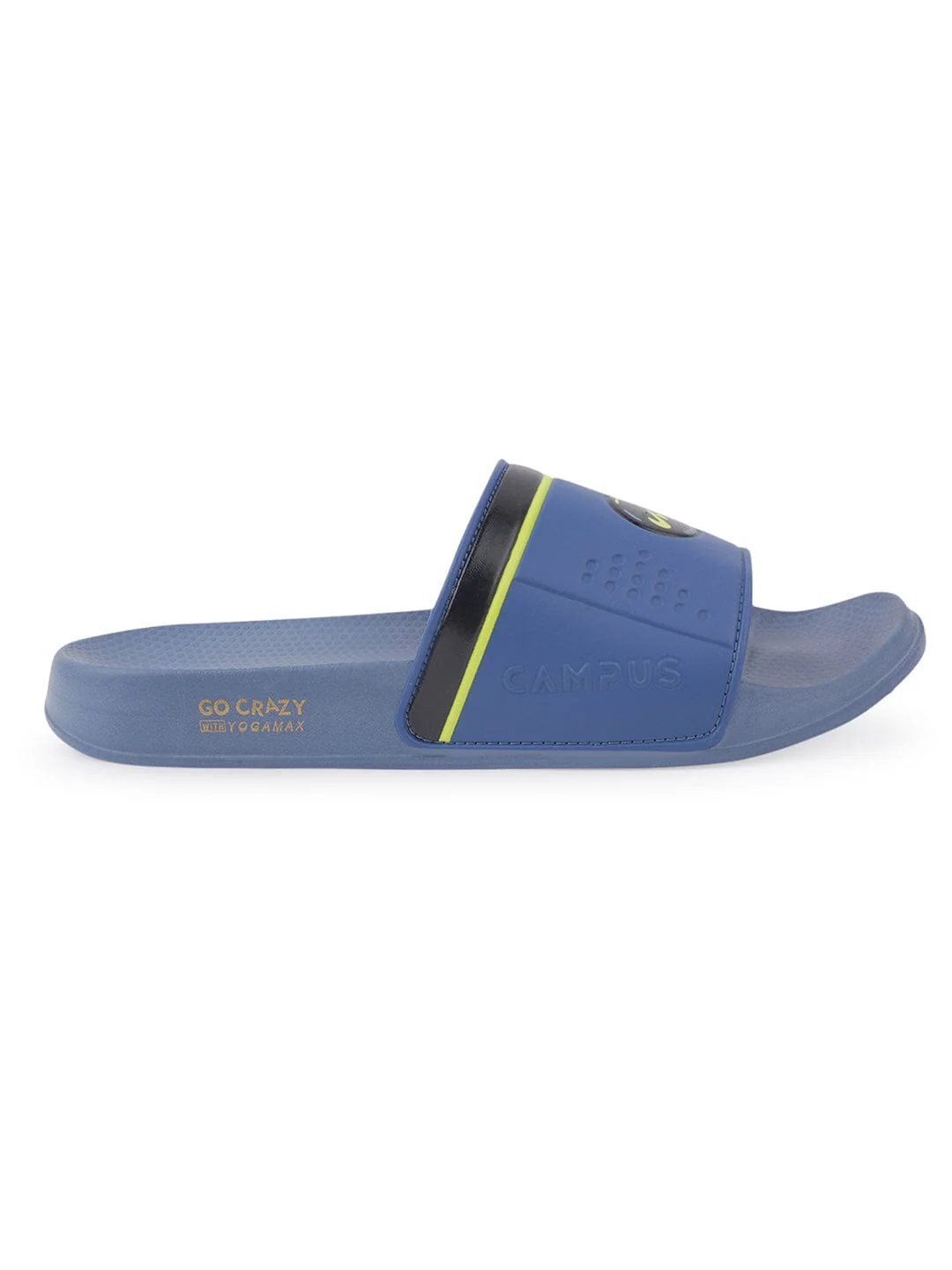 SL-431 Blue Men's Slides - Image 2