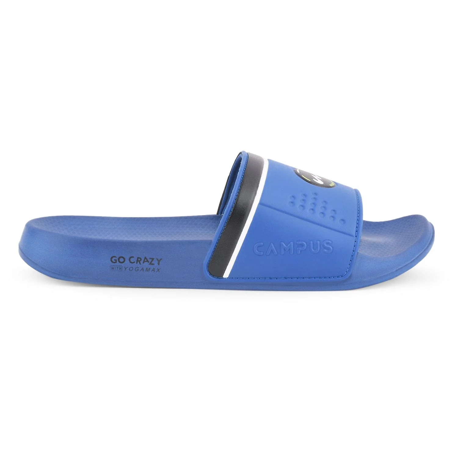 SL-431 Blue Men's Slides - Image 2