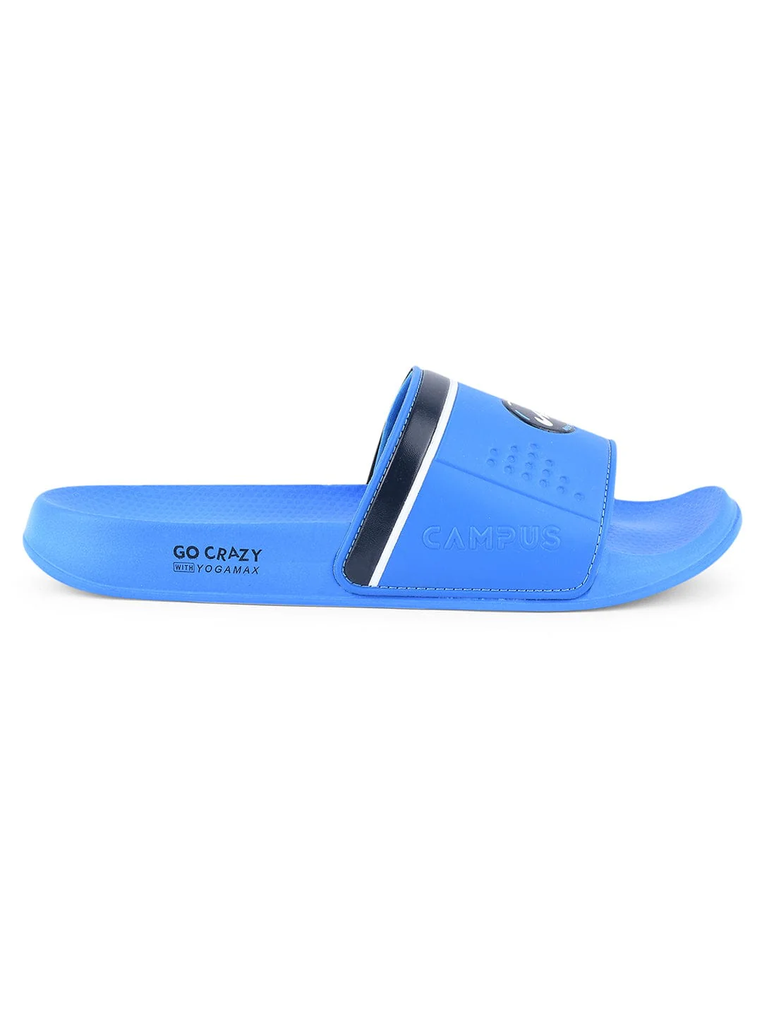 SL-431 Blue Men's Slides - Image 2