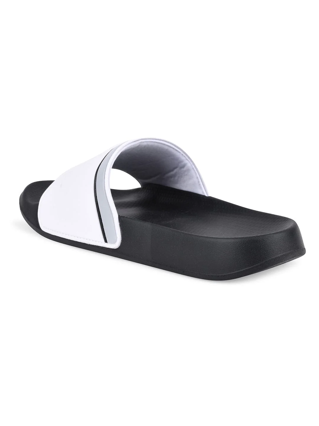 SL-431 White Men's Slides - Image 3