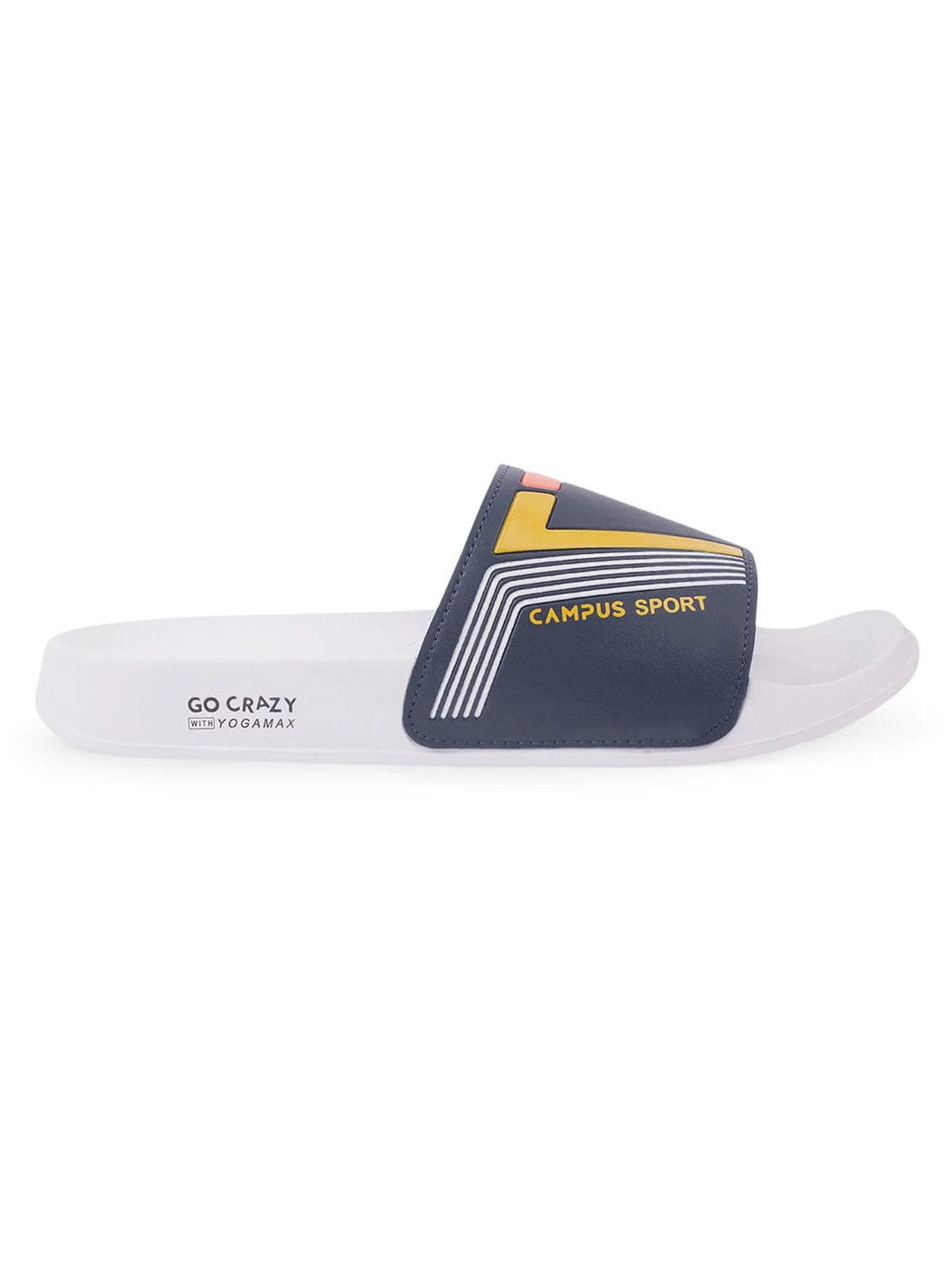 SL-432 Blue Men's Slides - Image 2