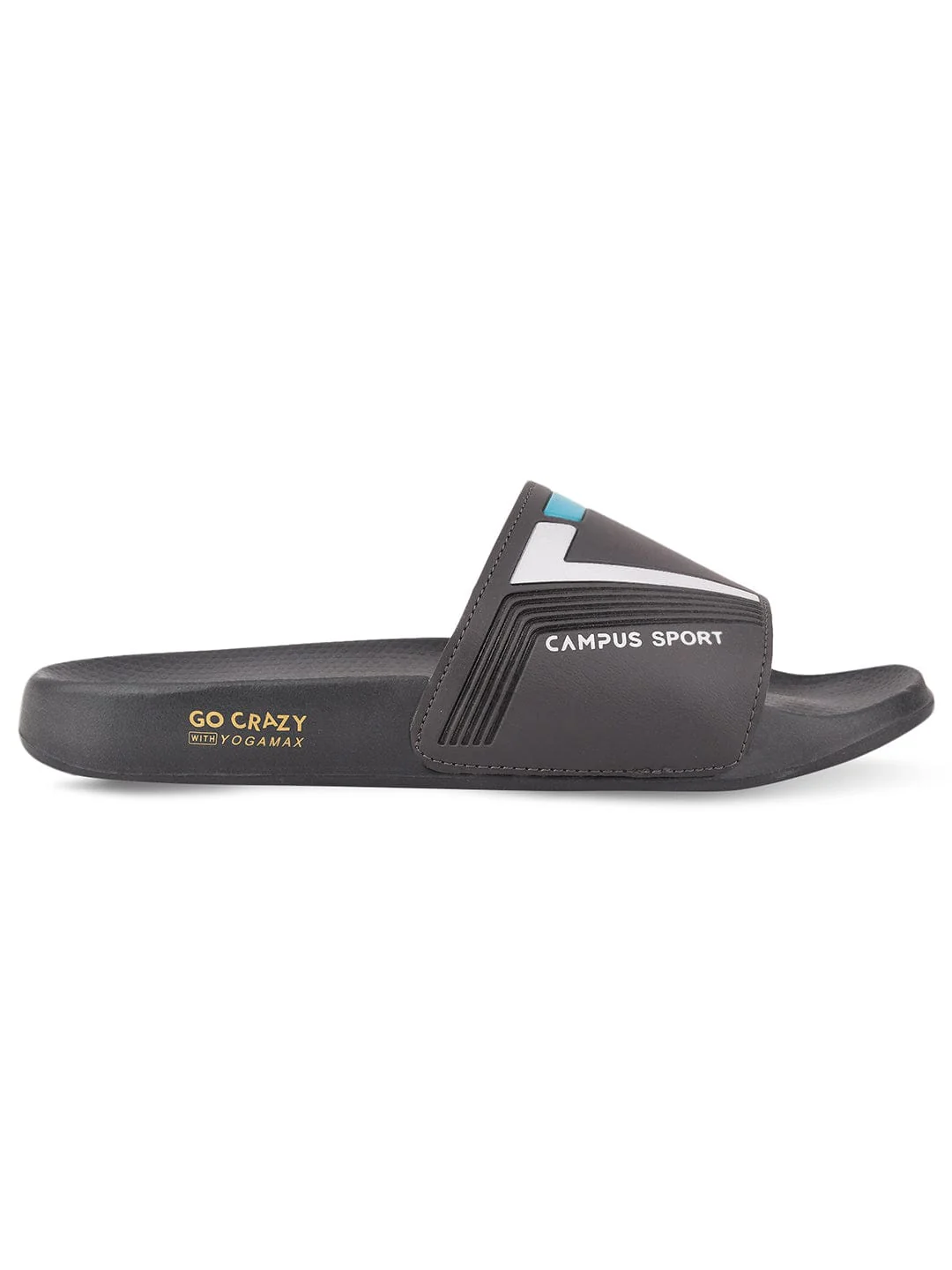 SL-432 Grey Men's Slides - Image 2