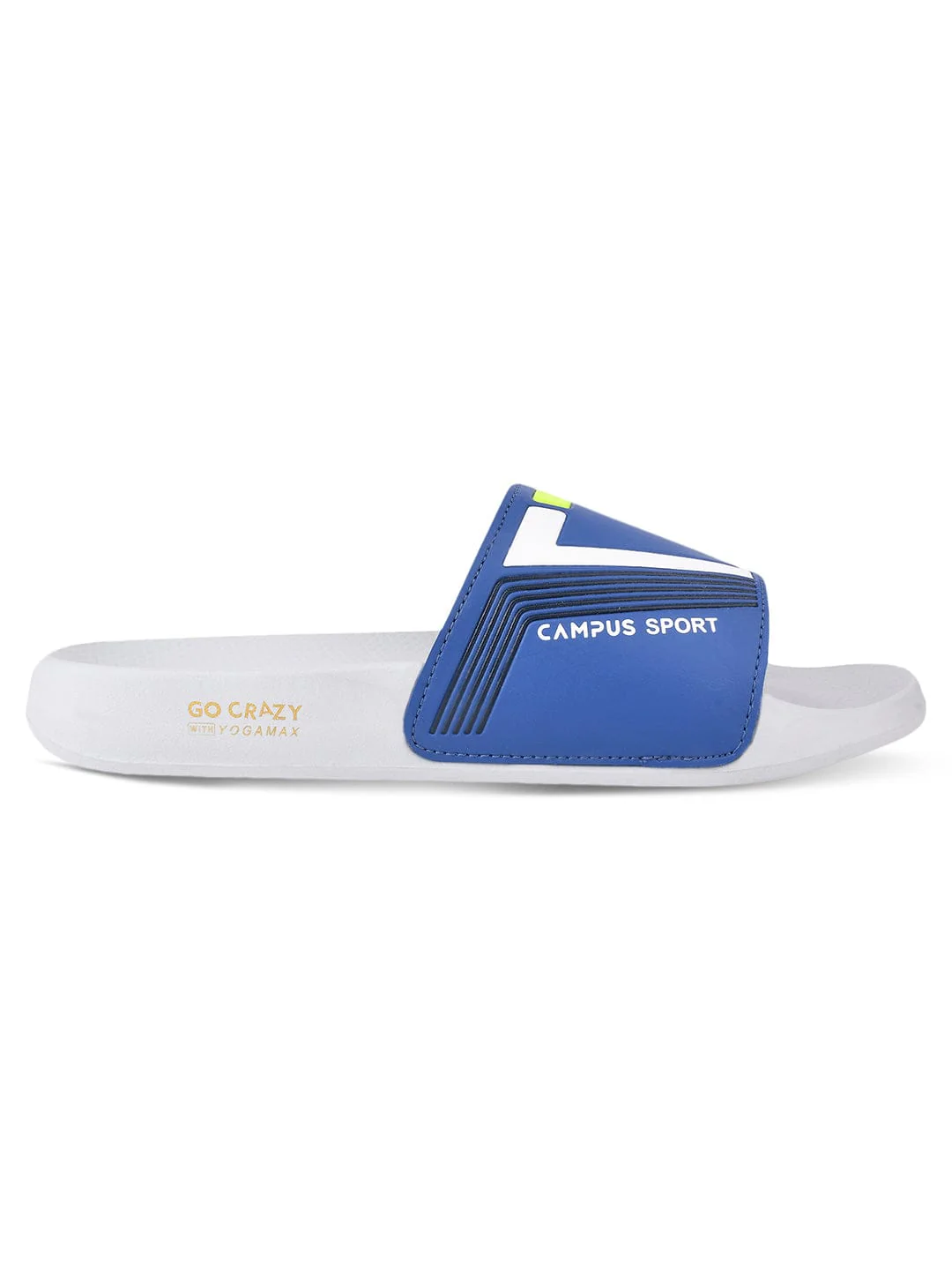 SL-432 Blue Men's Slides - Image 2