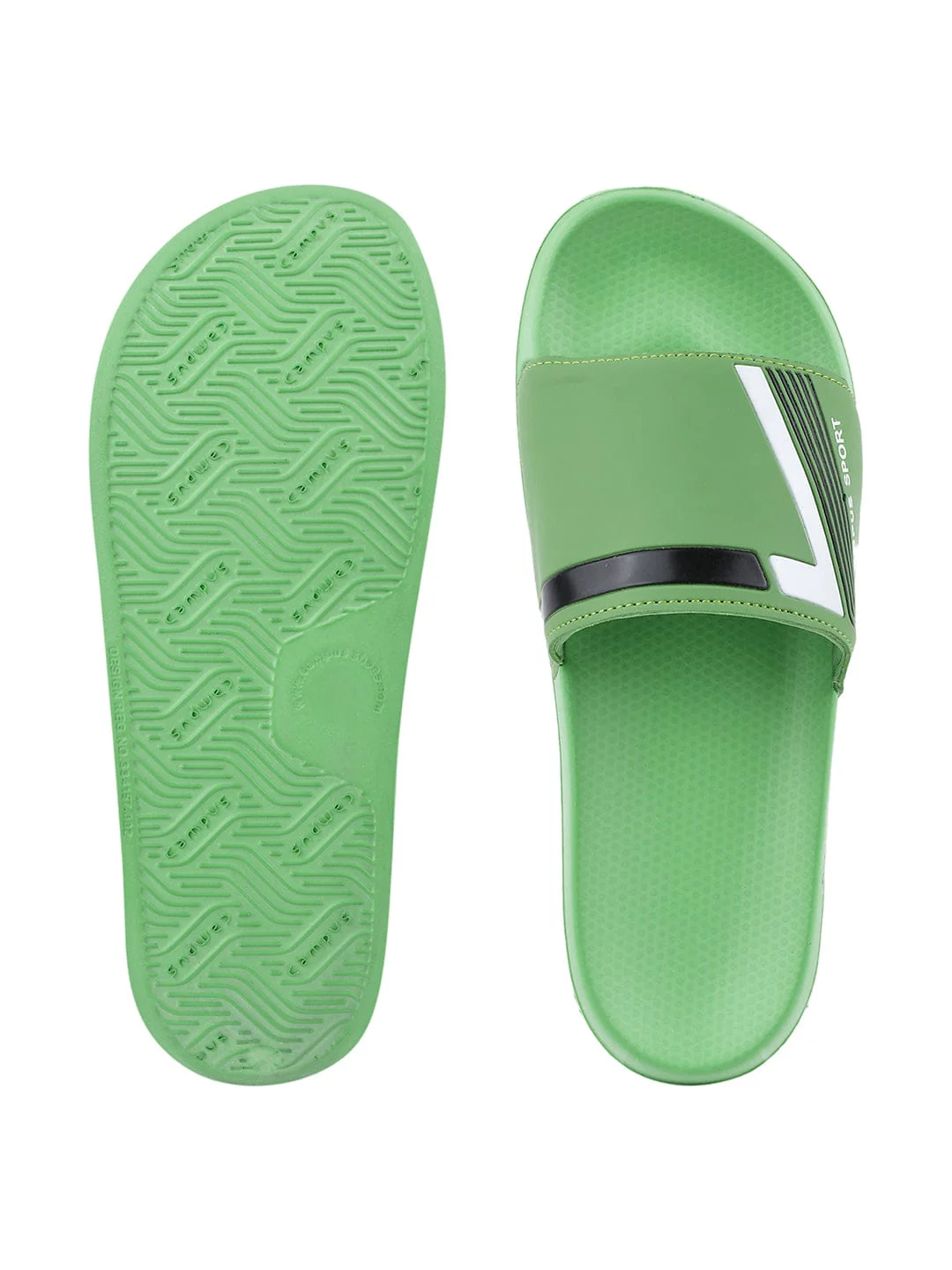 SL-432 Green Men's Slides - Image 4