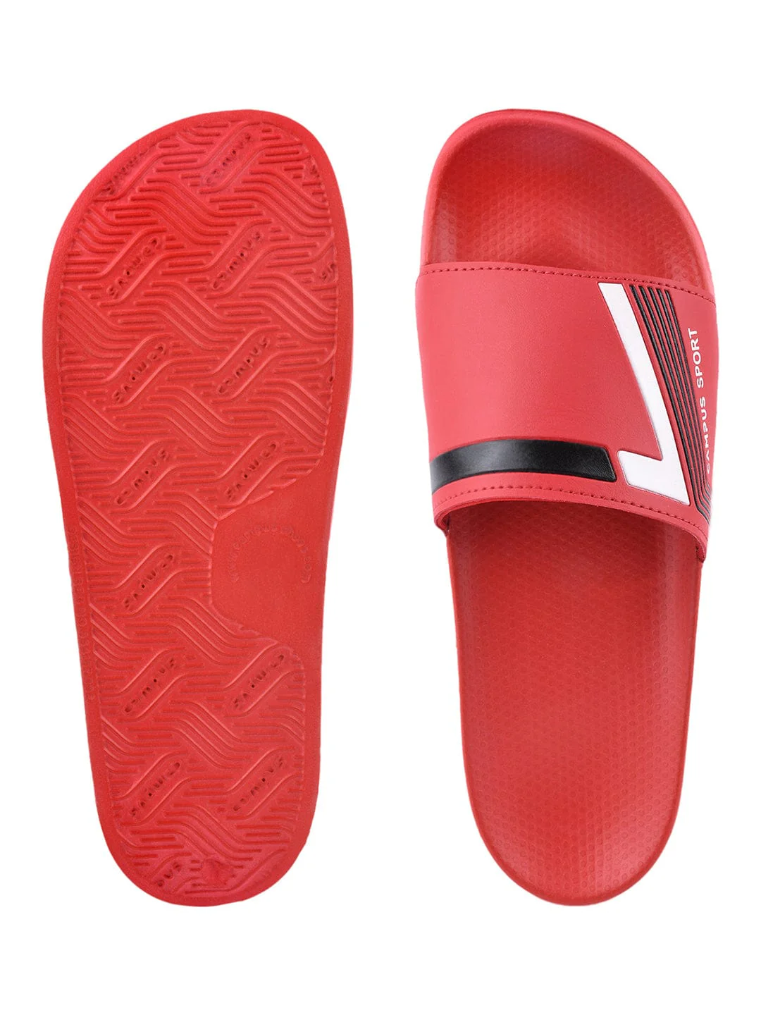 SL-432 Red Men's Slides - Image 4