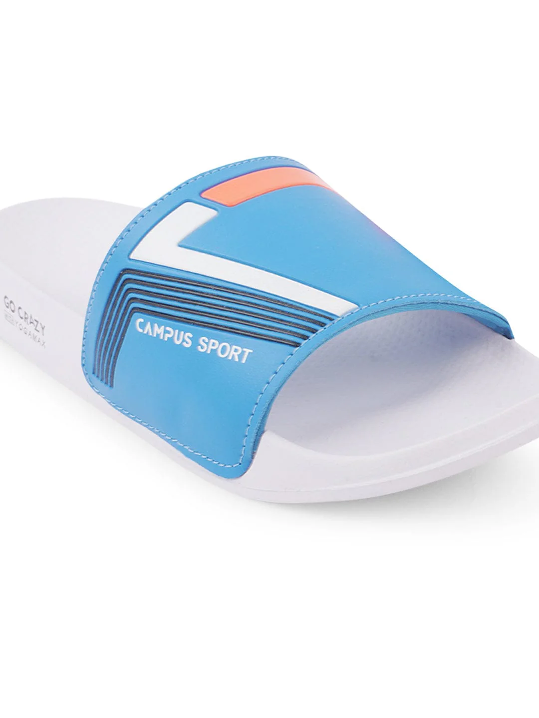 SL-432 Blue Men's Slides - Image 5