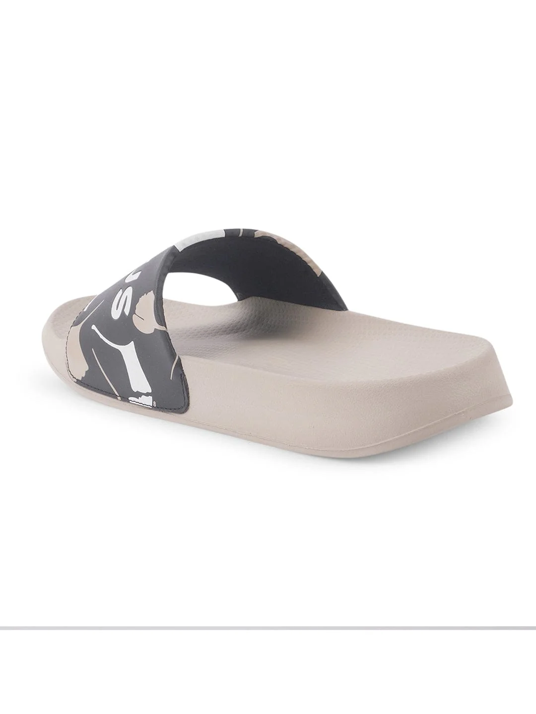 SL-433 Beige Men's Slides - Image 3