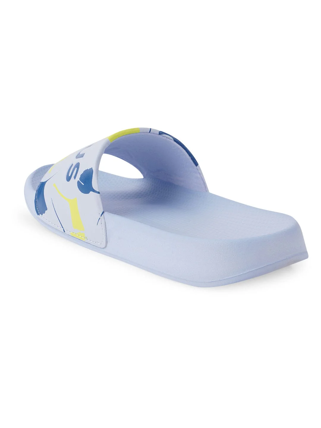 SL-433 Blue Men's Slides - Image 3