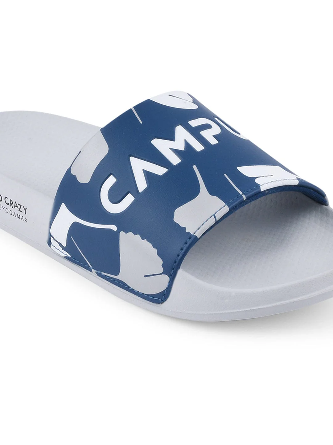 SL-433 Blue Men's Slides - Image 5