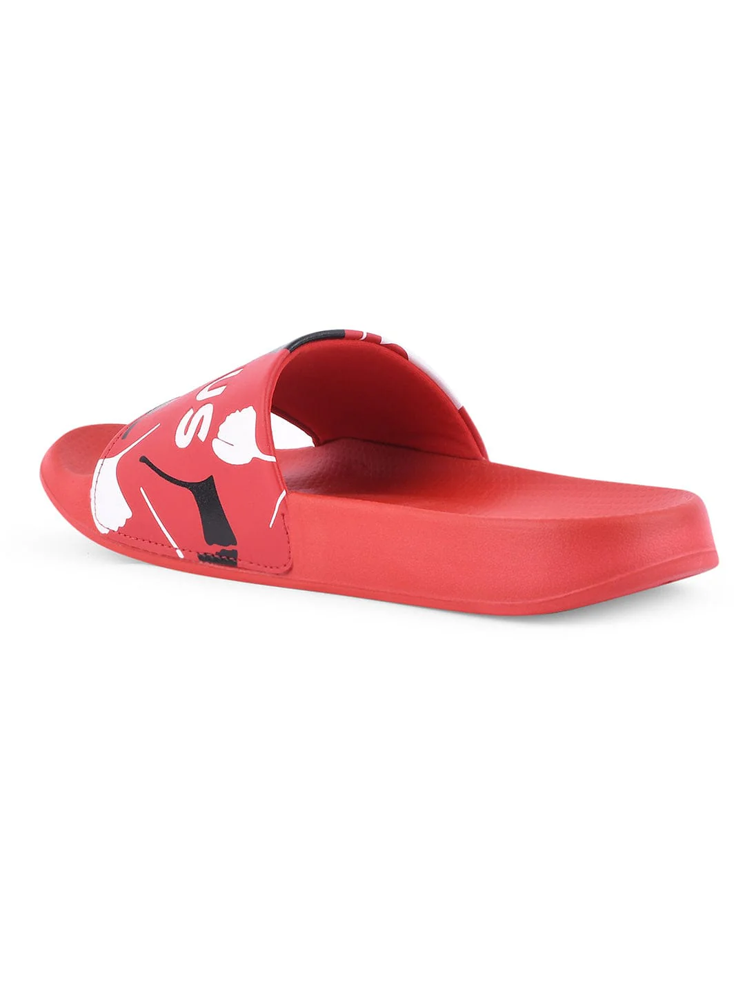 SL-433 Red Men's Slides - Image 3