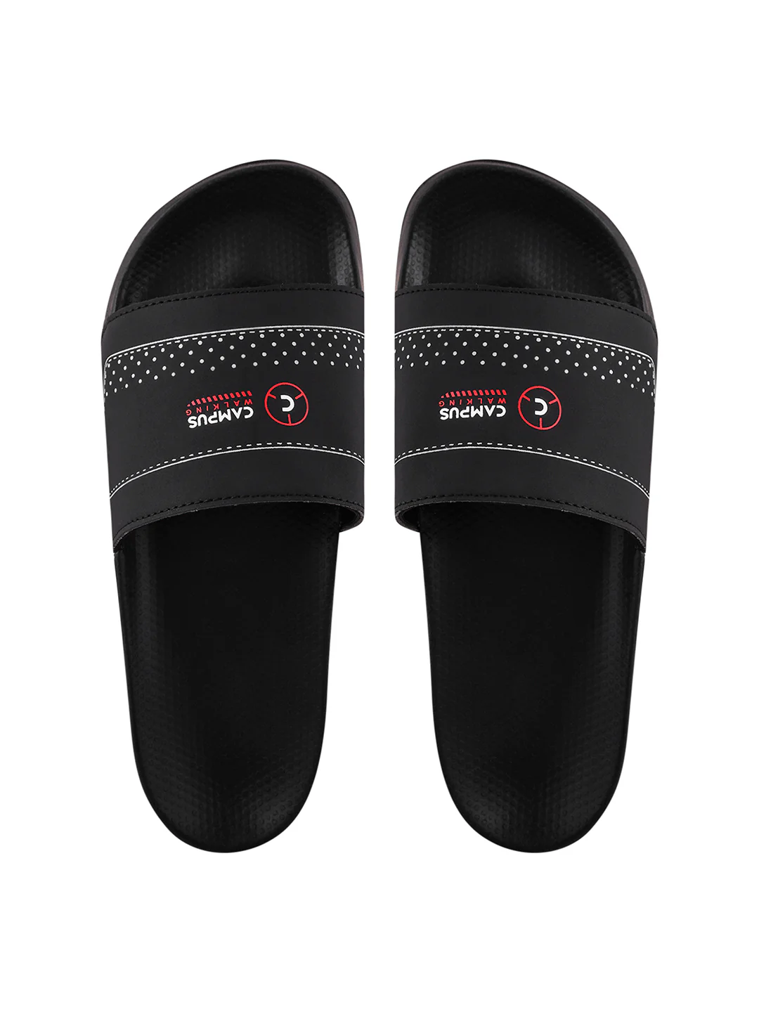 SL-436 Black Men's Slides - Image 6