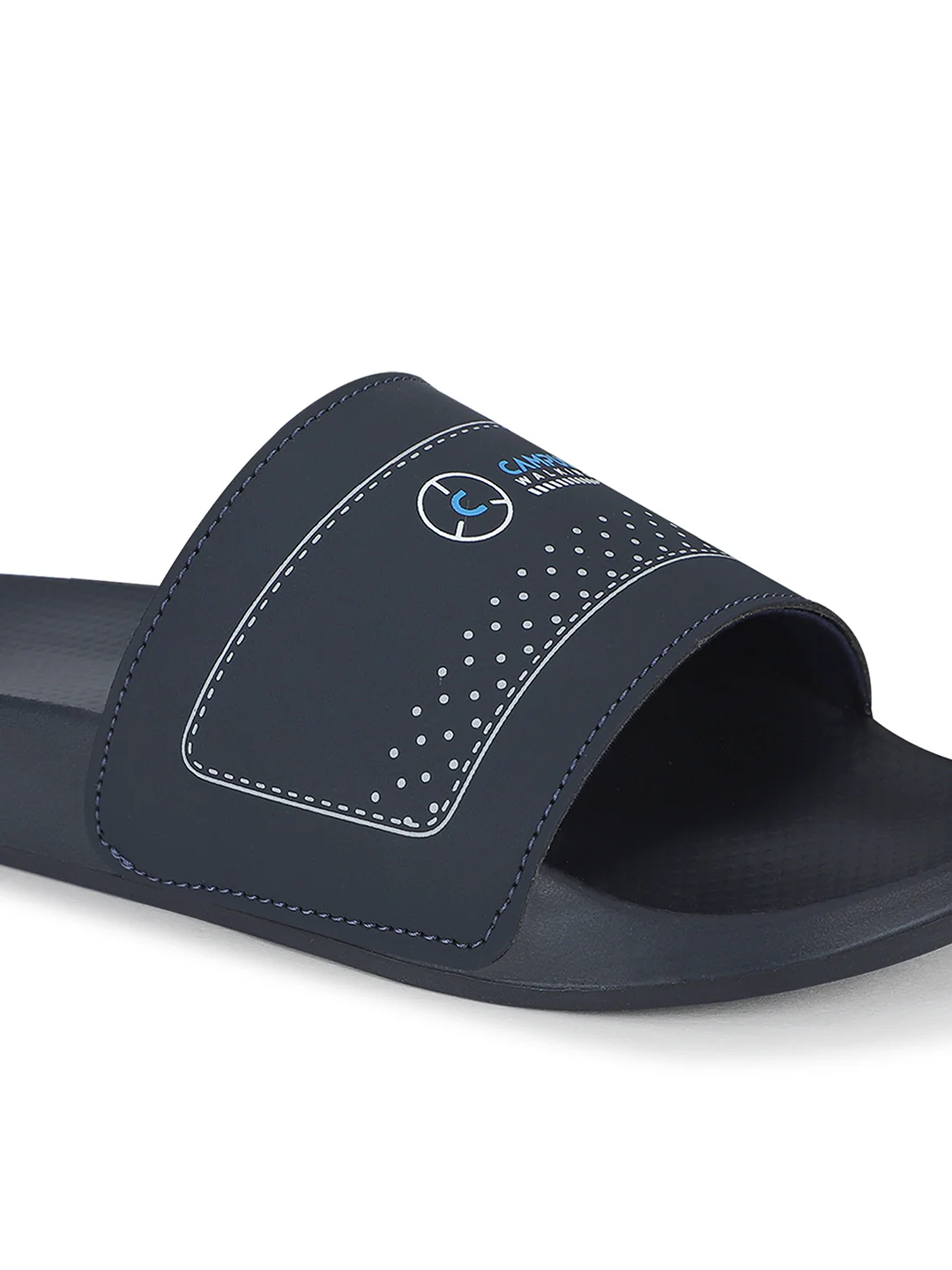 SL-436 Navy Men's Slippers - Image 4
