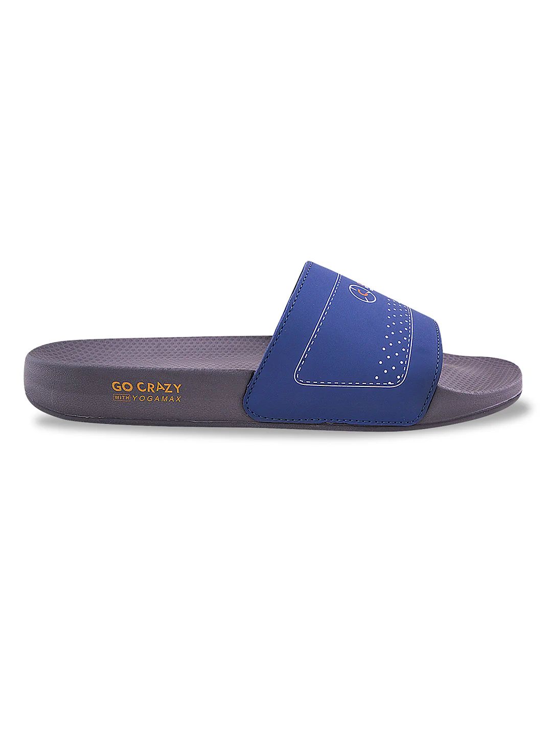 SL-436 Blue Men's Slippers - Image 2
