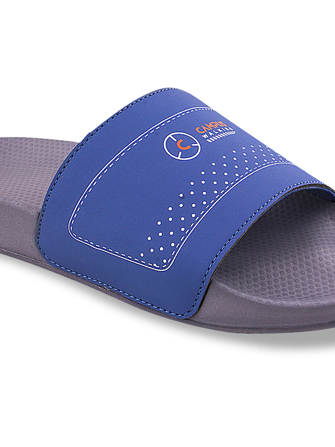 SL-436 Blue Men's Slippers - Image 4
