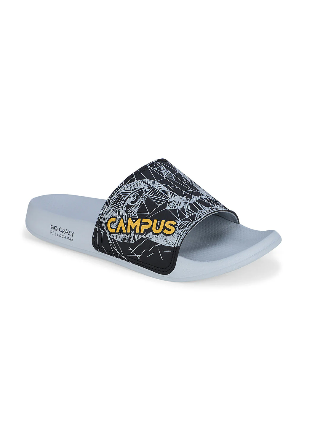 SL-437 Black Men's Slippers