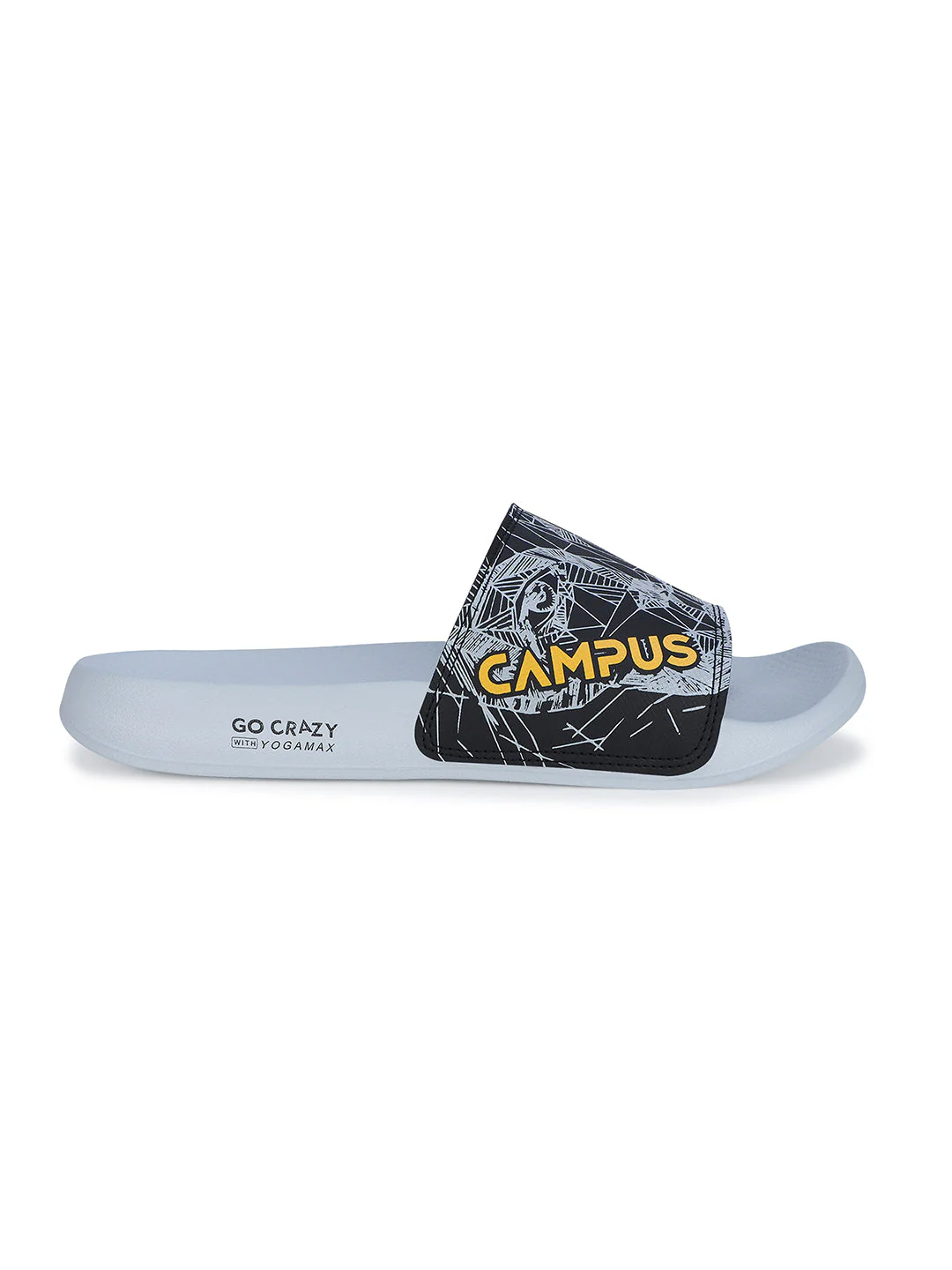 SL-437 Black Men's Slippers - Image 2